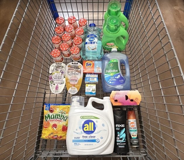 Walmart grocery cart